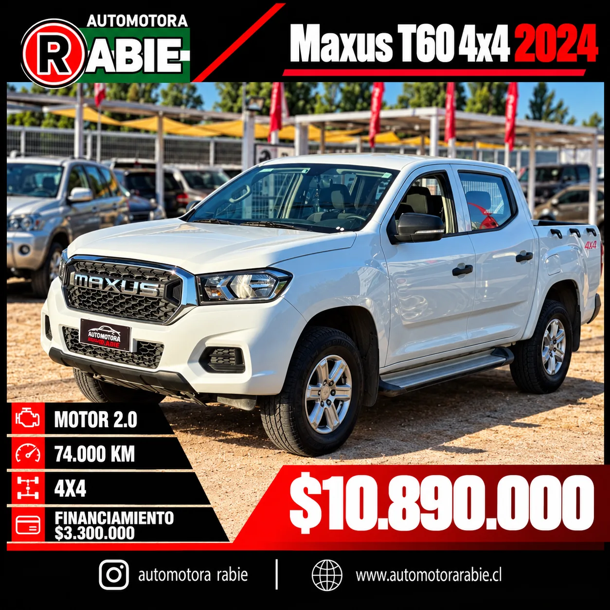 maxus t60 4x4 foto 1